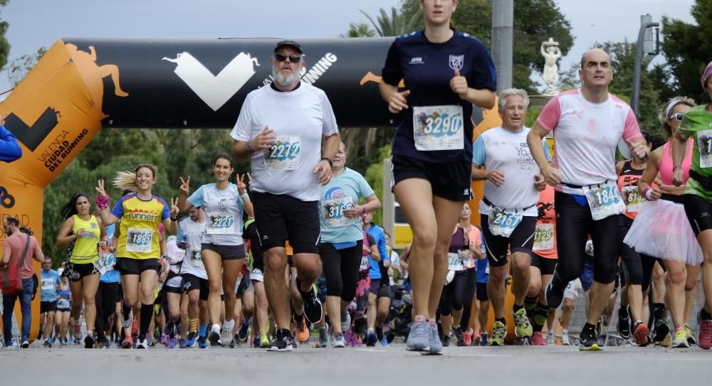 Las mejores imágenes de la carrera València Contra el Cáncer