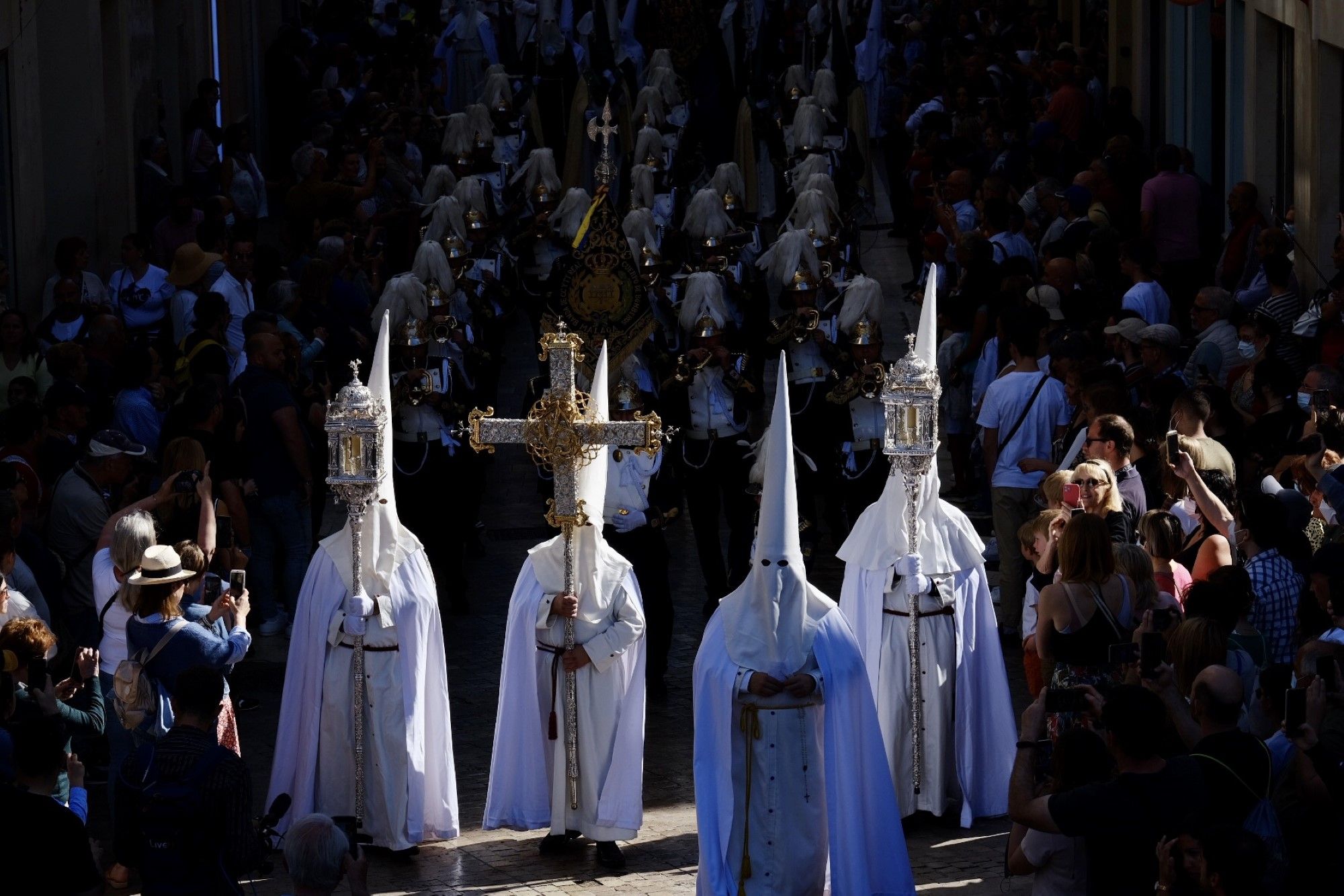 El Resucitado y la Reina de los Cielos cierran la Semana Santa de Málaga de 2022