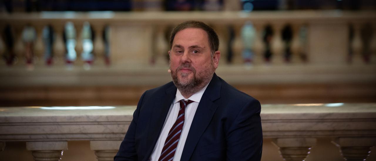 El líder de ERC, Oriol Junqueras