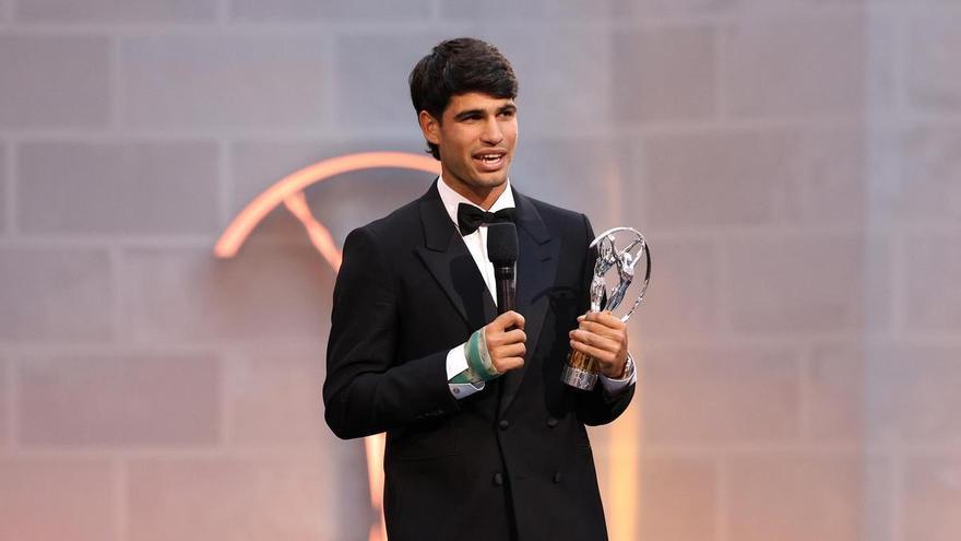 Alcaraz gana el Laureus y enciende las alarmas para Roland Garros: 