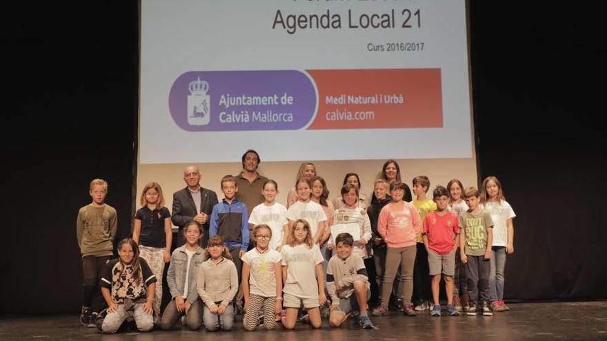 Los alumnos de Calvià celebran el Día Mundial del Medio Ambiente