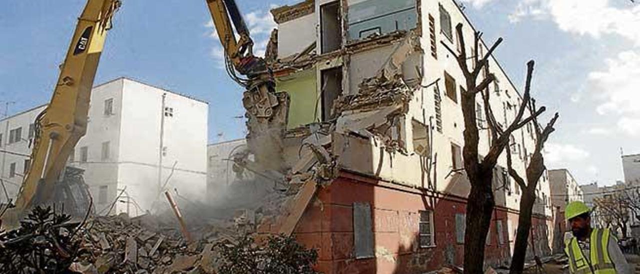 El edificio fue derribado en 2012.