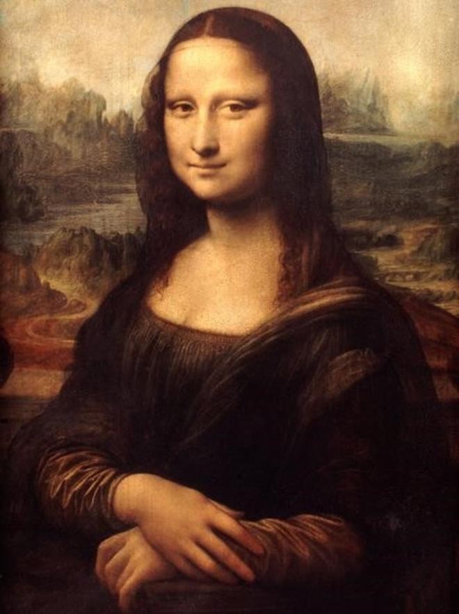 La Gioconda del Louvre.