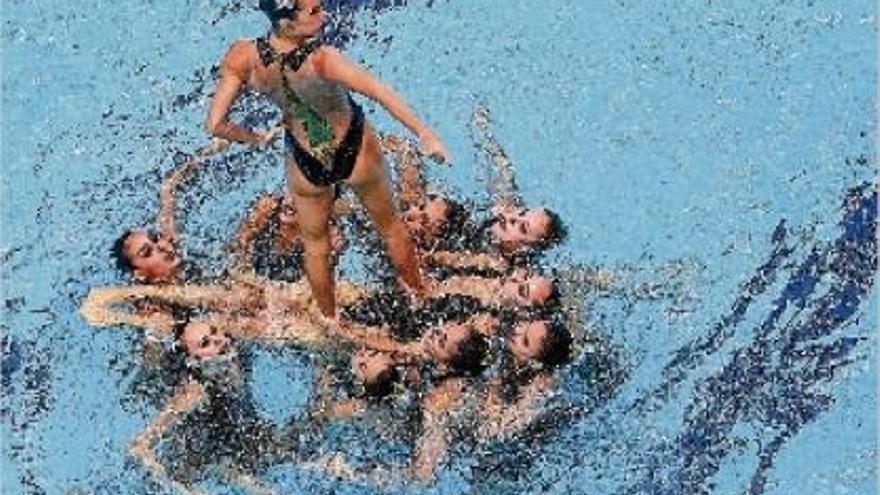 L&#039;exercici de les espanyoles va ser força espectacular però no n&#039;hi va haver prou per ser plata