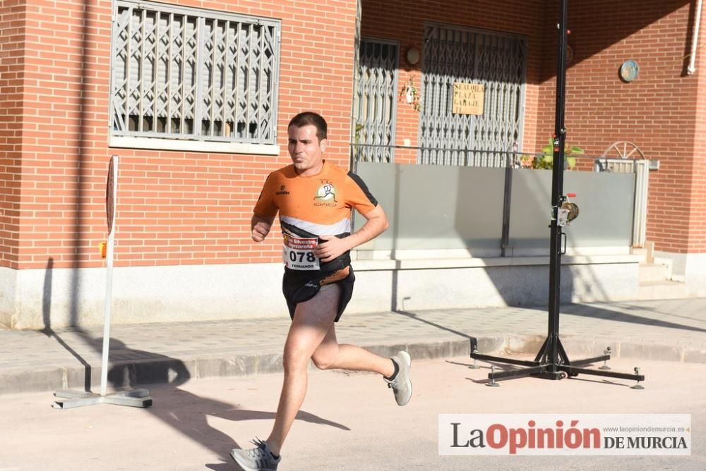 Primera carrera del año en Algezares