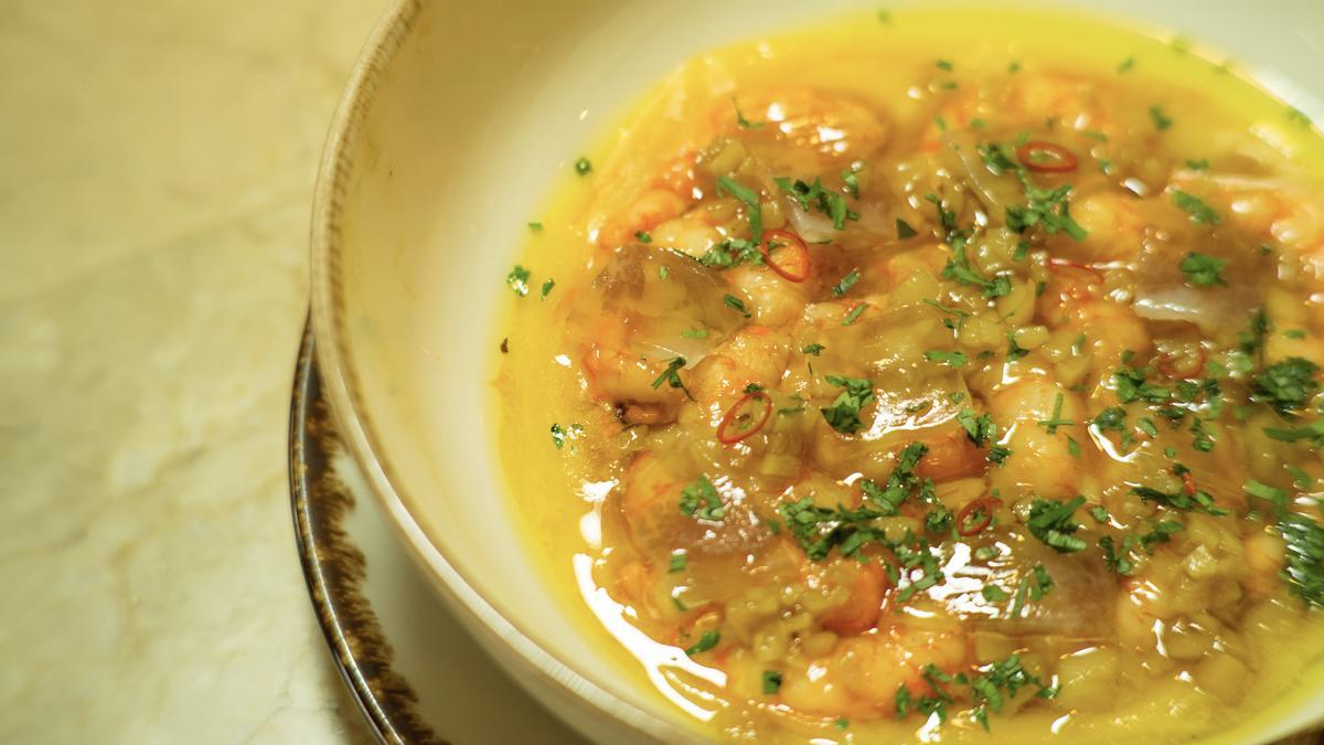 Las gambas al ajillo de Bota Punta Taberna Canalla (Sanlúcar de Barrameda)