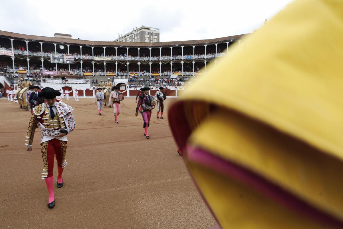 Toros en Gijón.