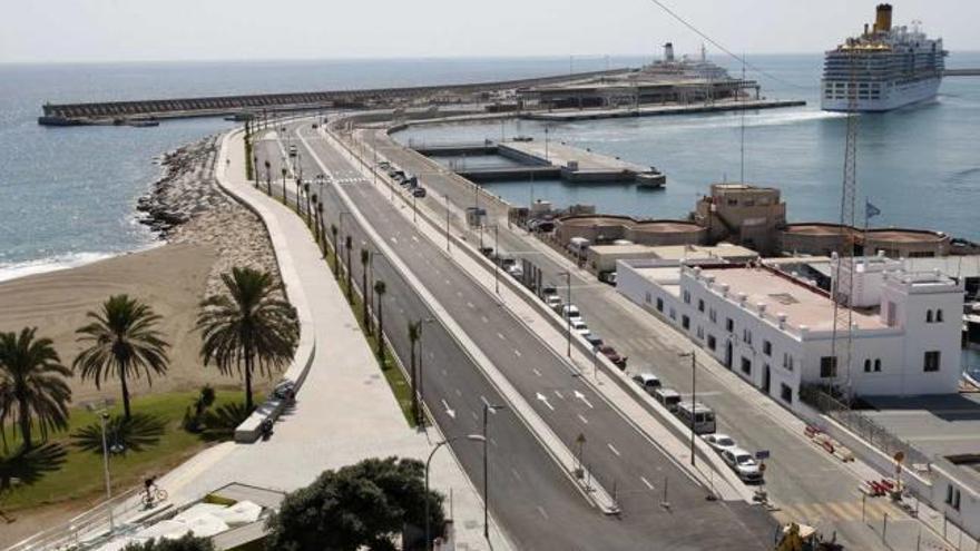 Los nuevos accesos abiertos para llegar a la estación de cruceros de Levante.