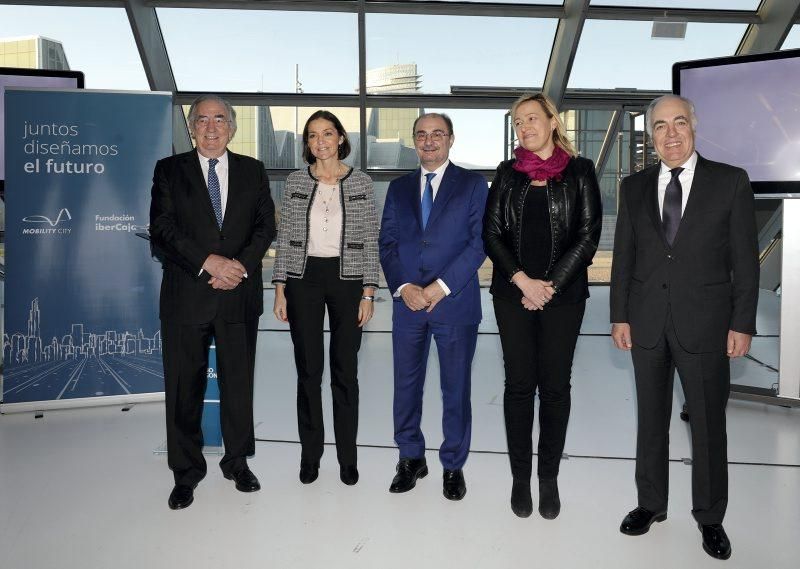 Visita de la ministra de Industria Reyes Maroto a Zaragoza