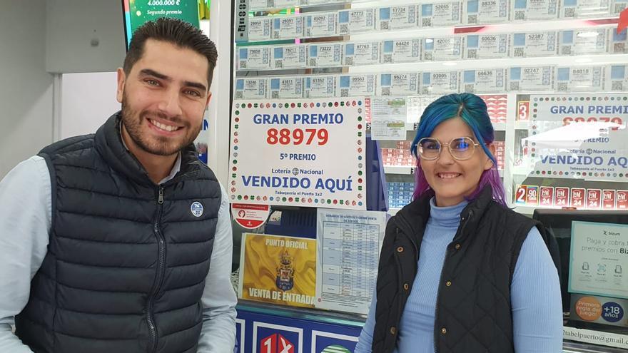 Samuel López: «Es posible que el premio viajara en barco a Tenerife»