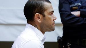 Dani Alves en el juicio por agresión sexual