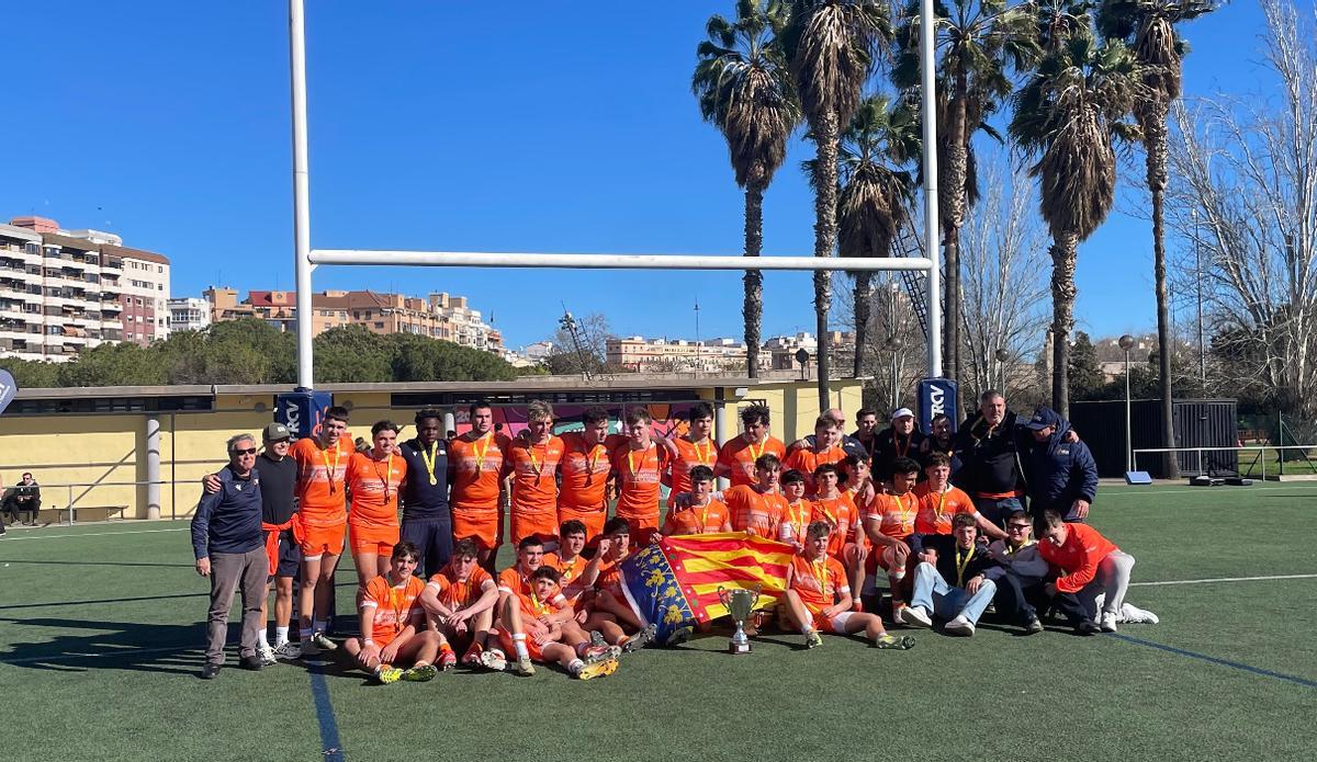 La selección valenciana M18 se ha proclamado campeona de España