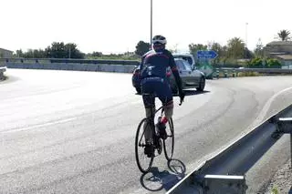 Elche exige a Fomento que complete el carril bici de la Vía Parque