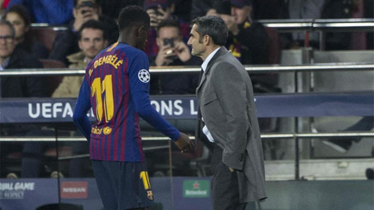 Valverde: "¿Dembélé, caso cerrado? No lo sé, tenemos entrenamiento mañana"