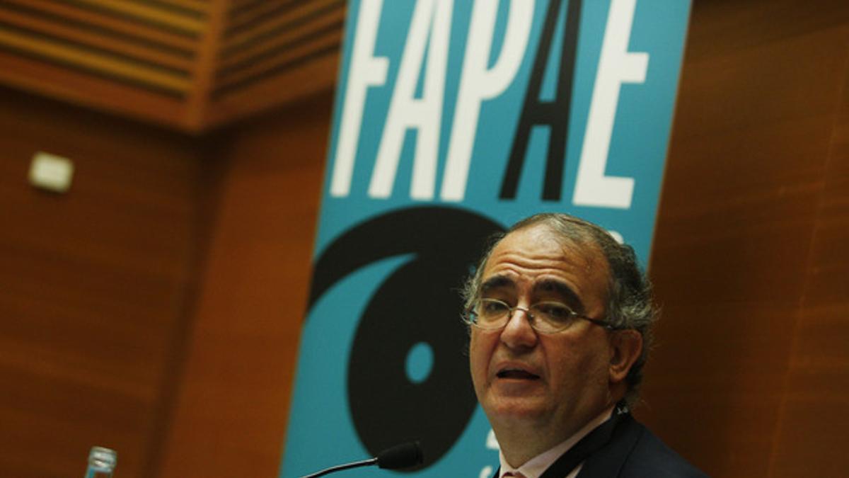 El presidente de FAPAE, Pedro Pérez, en el 2007.