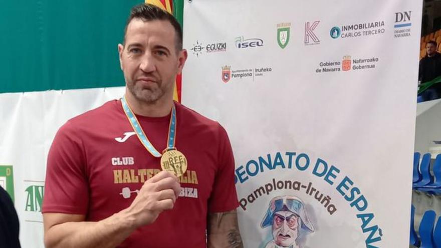 Nuevo título para Pep Torres en el Campeonato de España Máster de halterofilia