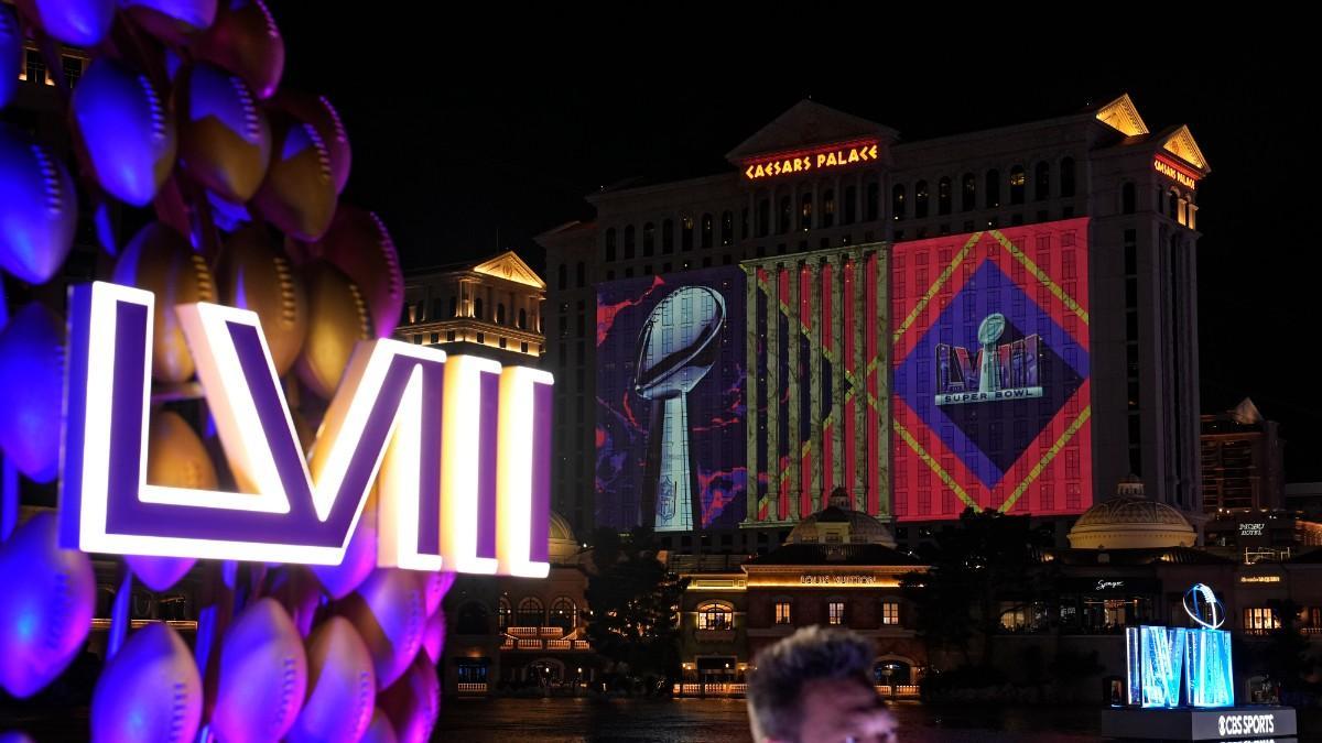 Las Vegas, preparada para la Super Bowl LVIII