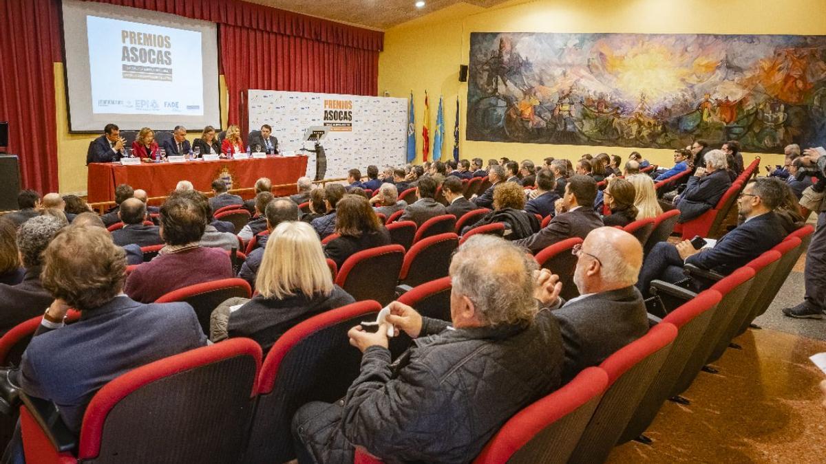 Entrega de los Premios ASOCAS en una edición anterior.