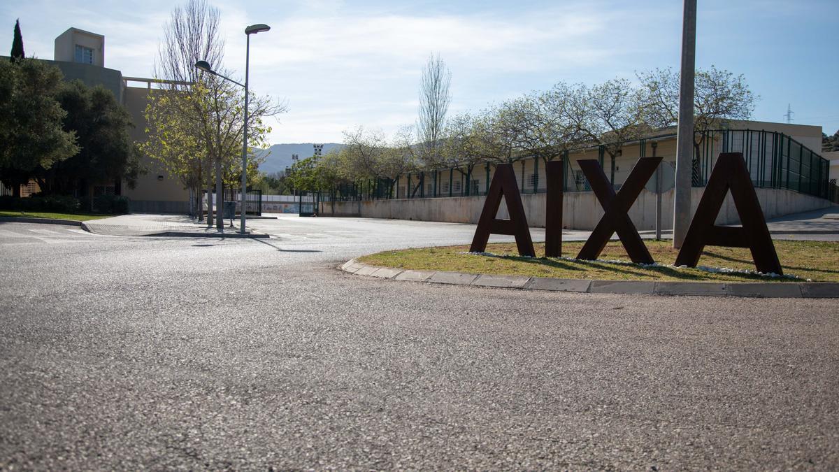 Entrada del centro Aixa-Llaüt, ubicado en el Parc Bit.