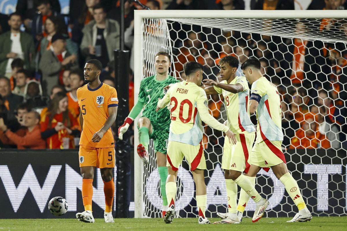 UEFA Nations League: Países Bajos - España. UEFA Nations League: Países Bajos - España.