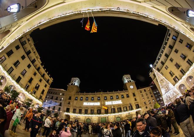 Alicante enciende la Navidad