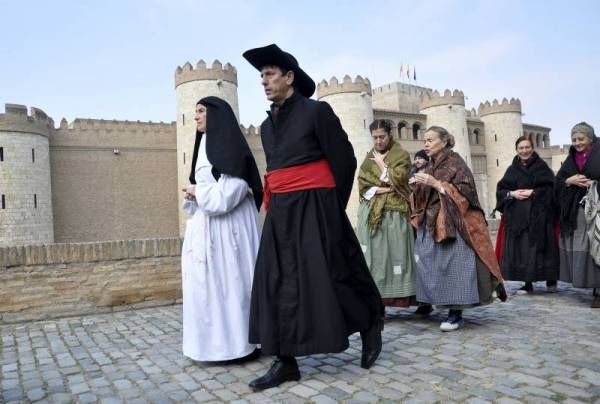 Fotogalería: Recreacionistas homenajean Los Sitios de Zaragoza