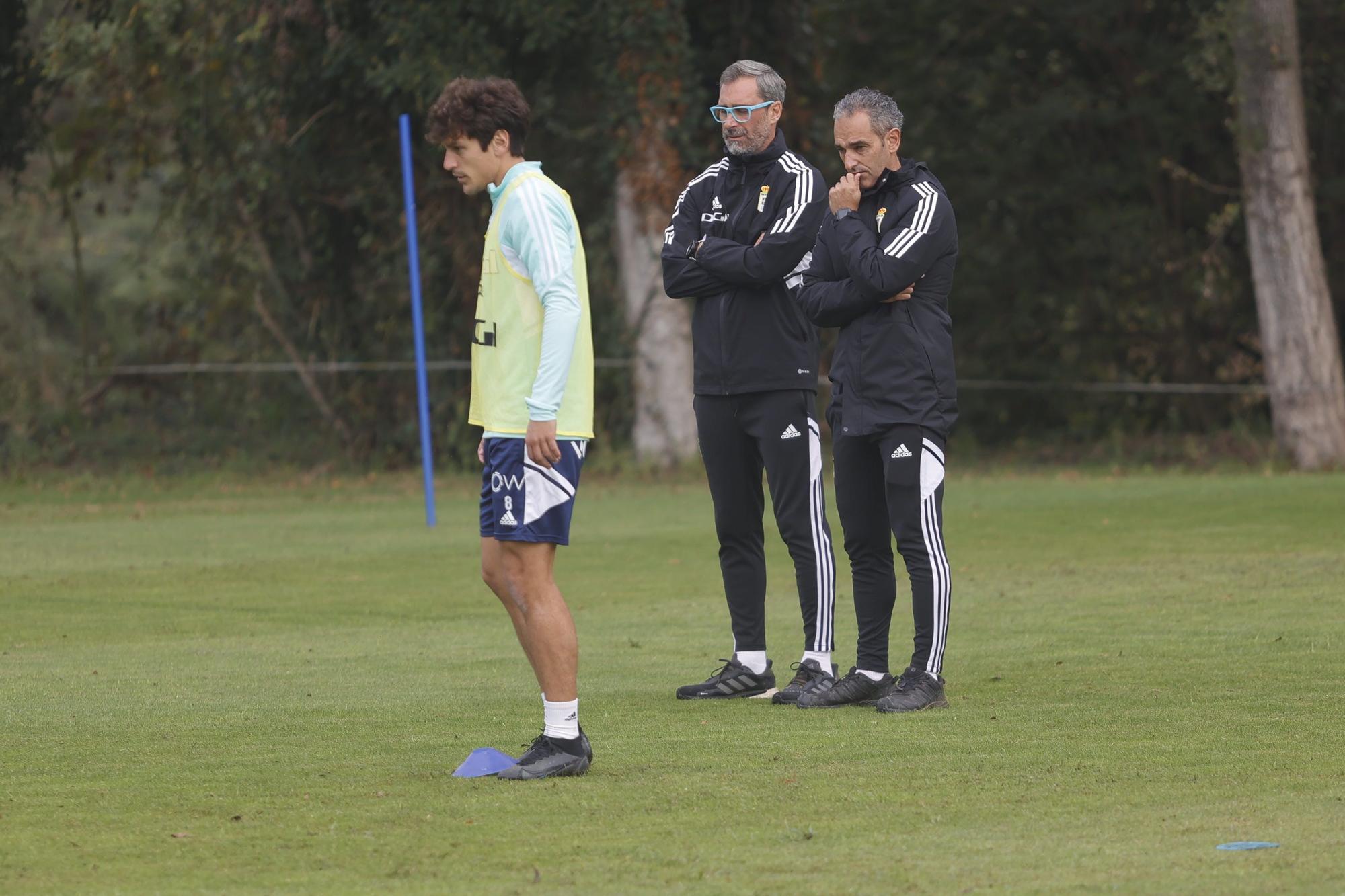 Las imágenes del entrenamiento del Oviedo