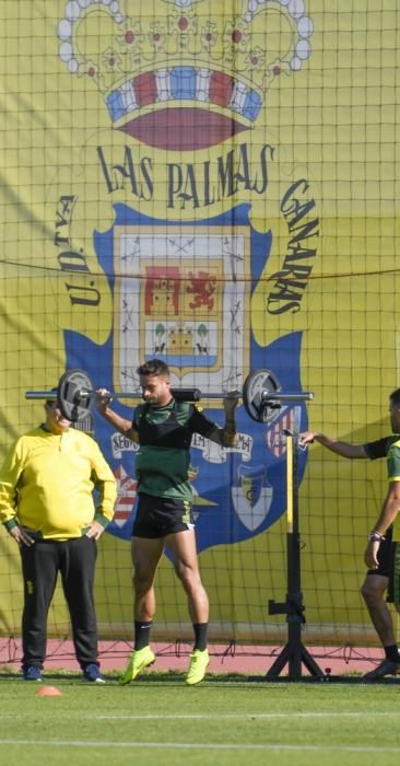 Entrenamiento de la UD Las Palmas