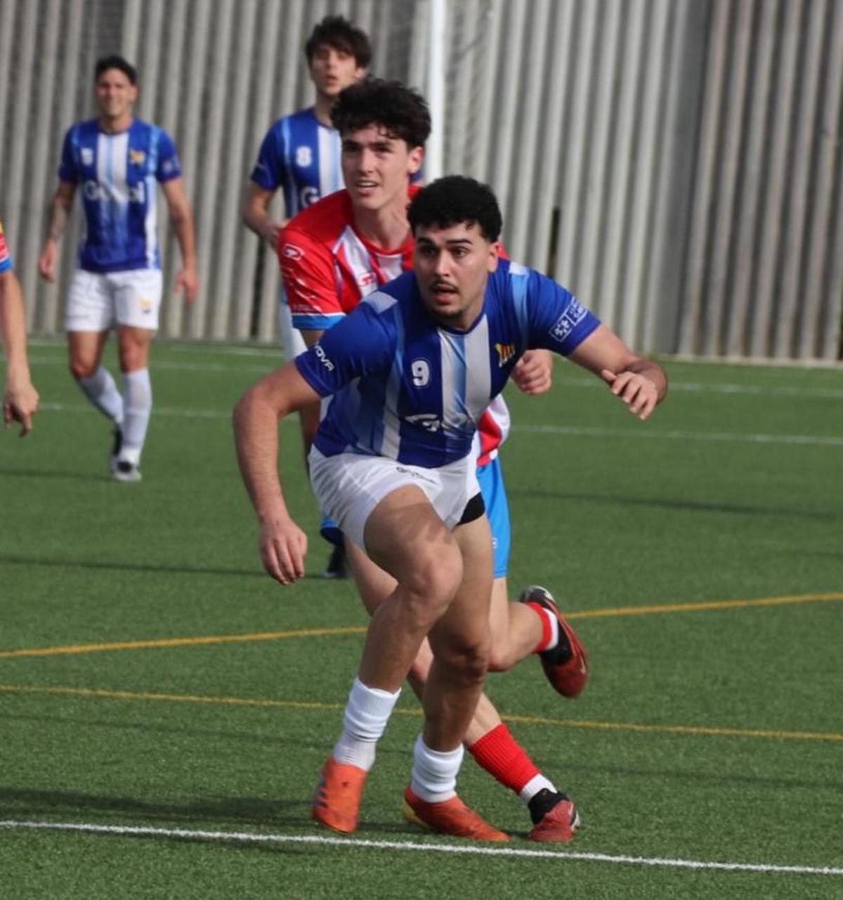 Ayman Amhot en el seu debut, el cap de setmana passat.