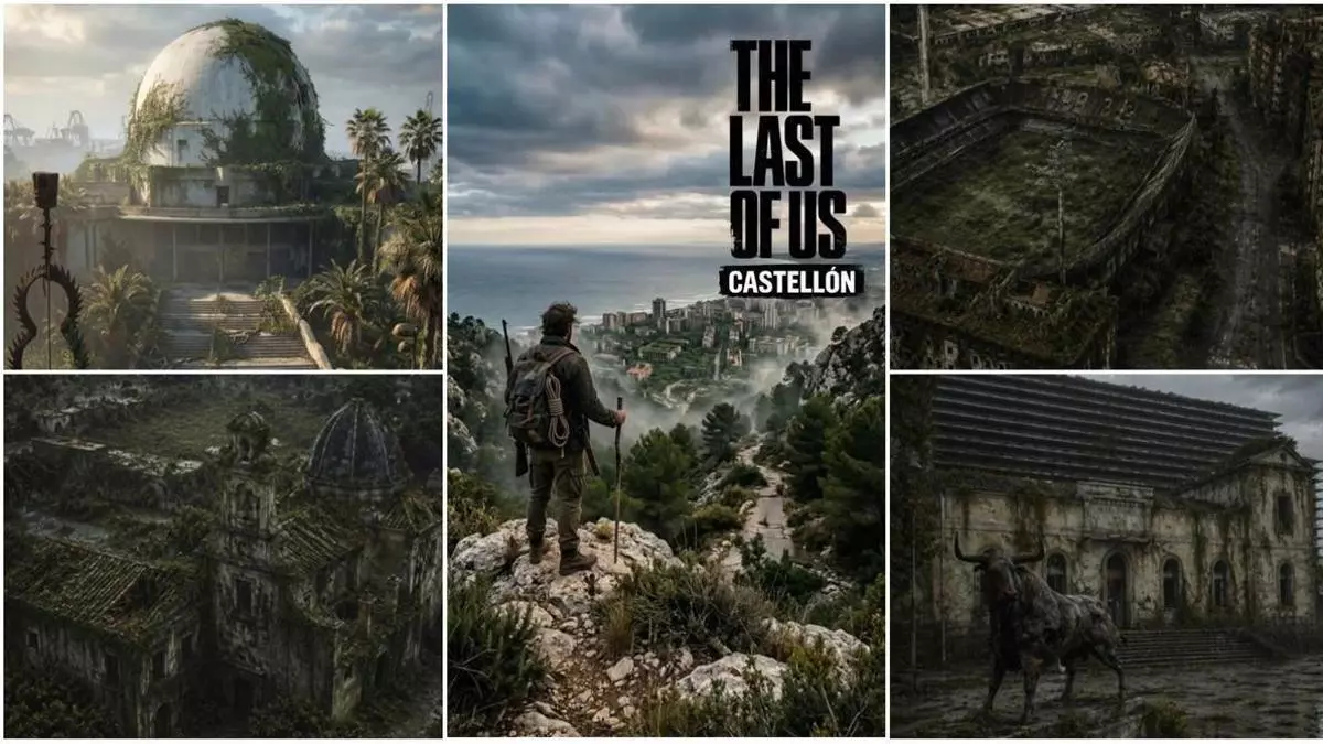 El apocalipsis zombie llega a Castellón: el impresionante vídeo que recrea la provincia al estilo ‘The Last of Us’