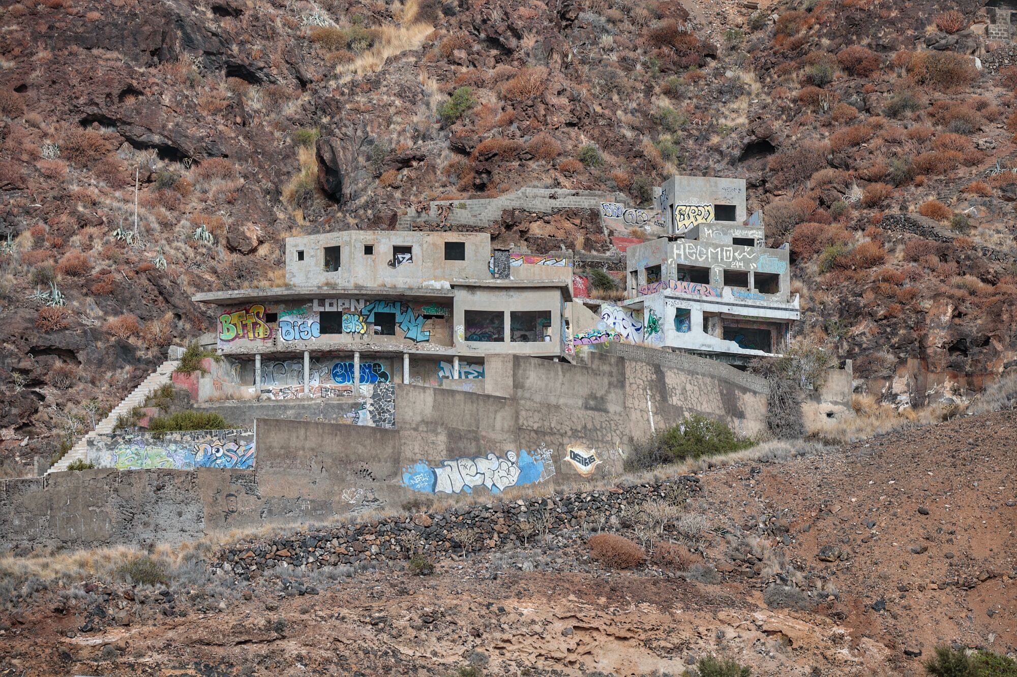 Visita con los arquitectos de La Mareta de Añaza a la nueva zona de Santa Cruz de Tenerife.