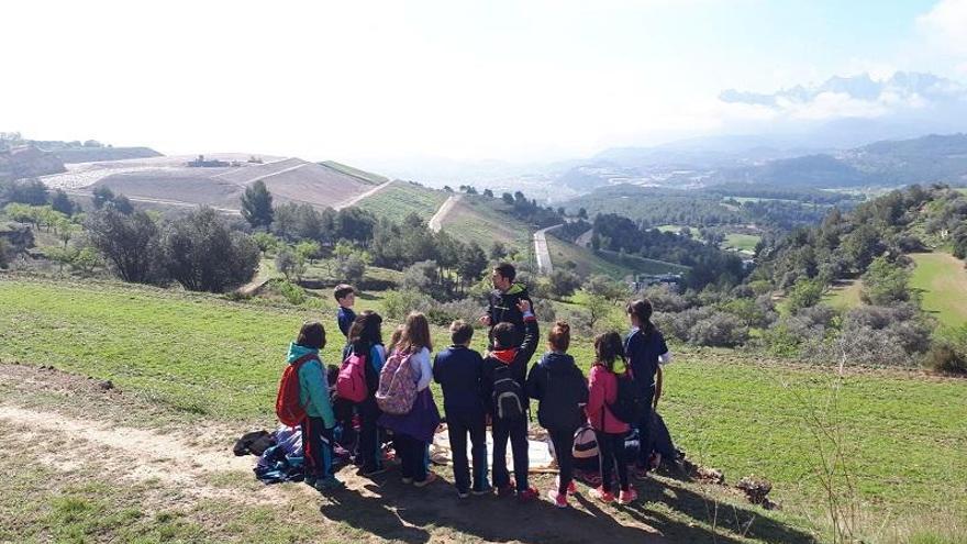 Una de les visites realitzades al Parc del Secà