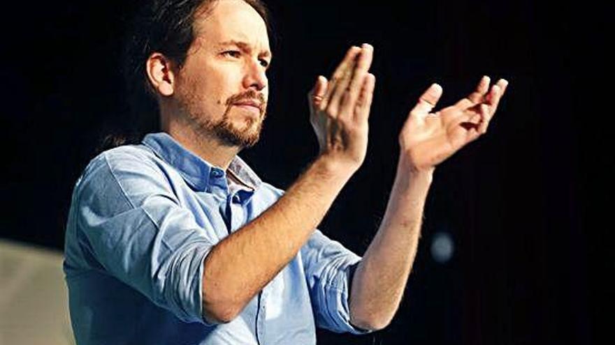 El líder d&#039;Unides Podem, Pablo Iglesias