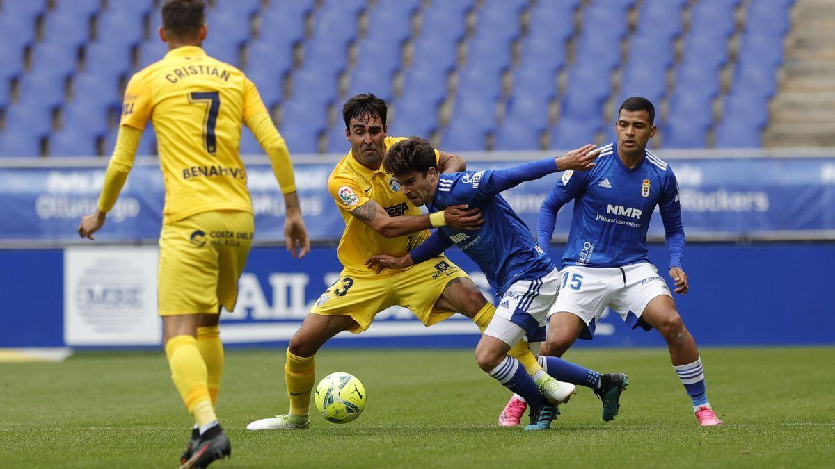 Las imágenes del Real Oviedo - Málaga CF