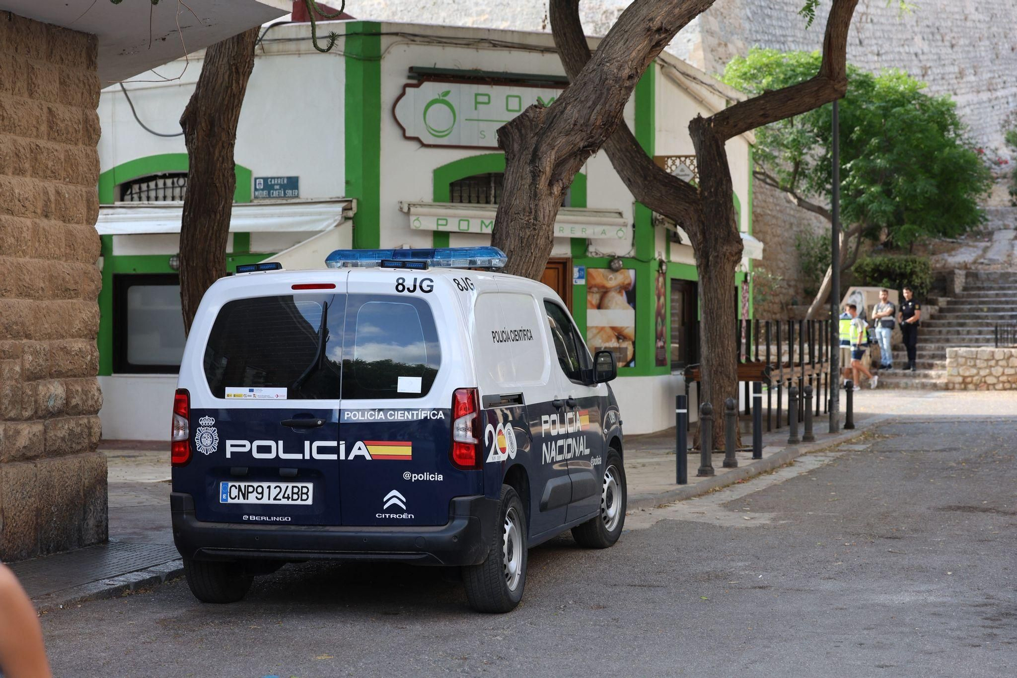 Investigan la aparición de un cadáver en el centro de Ibiza