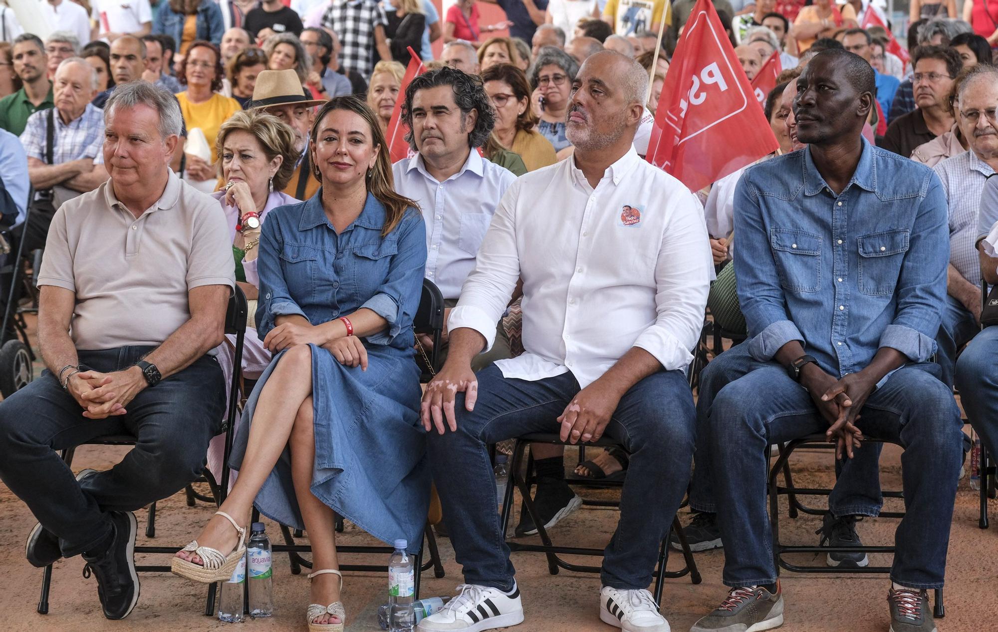 Cierre de la campaña electoral 23J del PSOE Canarias en el Estadio Insular de Gran Canaria