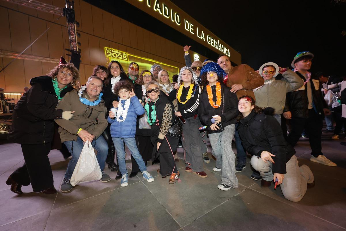 Galería de imágenes: Vila-real celebra las campanadas en el Estadio de La Cerámica Galería de imágenes: Vila-real celebra las campanadas en el Estadio de La Cerámica