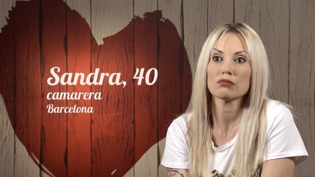 Sandra, en &#039;First Dates&#039;.