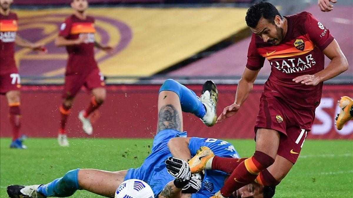 Pedro Rodríguez jugó un gran partido frente al Benevento