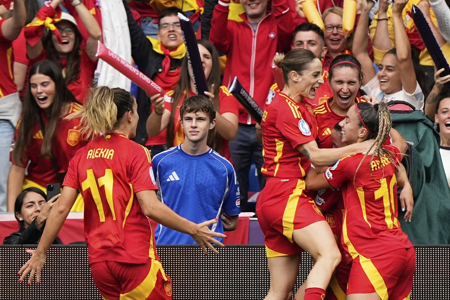 Final de la Eurocopa: España - Inglaterra, en imágenes.