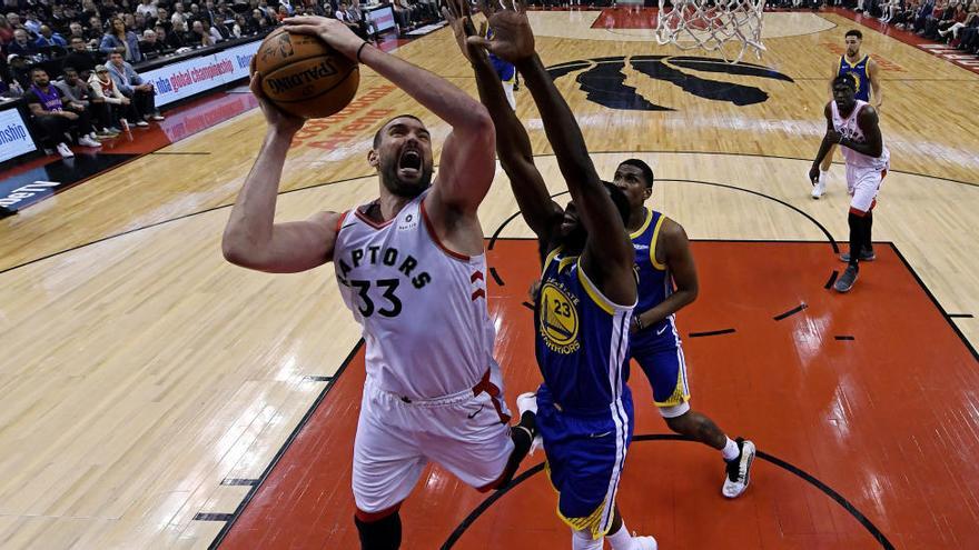 Els Toronto de Marc Gasol s&#039;emporten el primer partit de la final de l&#039;NBA