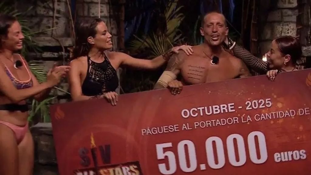 Rubén Torres se ha llevado los 50.000 euros de 'Supervivientes'