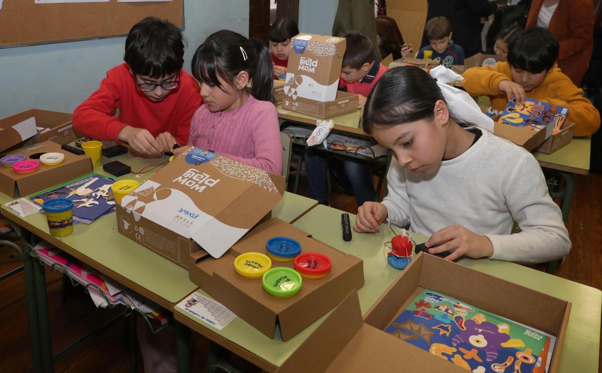 Alumnos del programa Exploradores STEM Castilla y León
