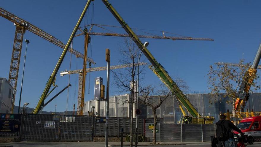 Choque entre el Barça y vecinos del Camp Nou por la previsión de más sábados con obras