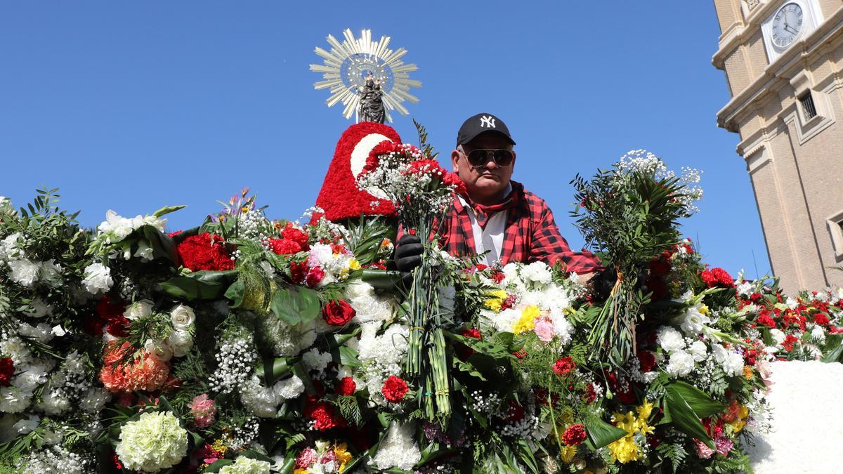 PILAR 2022. OFRENDA DE FLORES A LA VIRGEN DEL PILAR. ZARAGOZA.