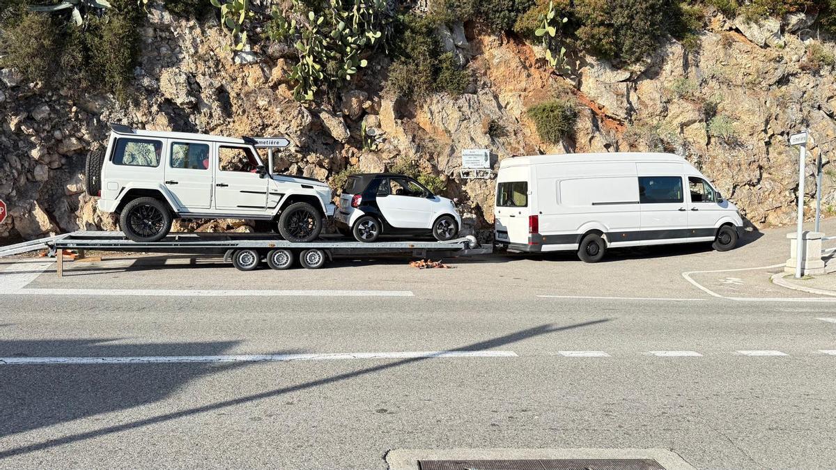 Dennis Schadly transportiert auch Fahrzeuge von A nach B.