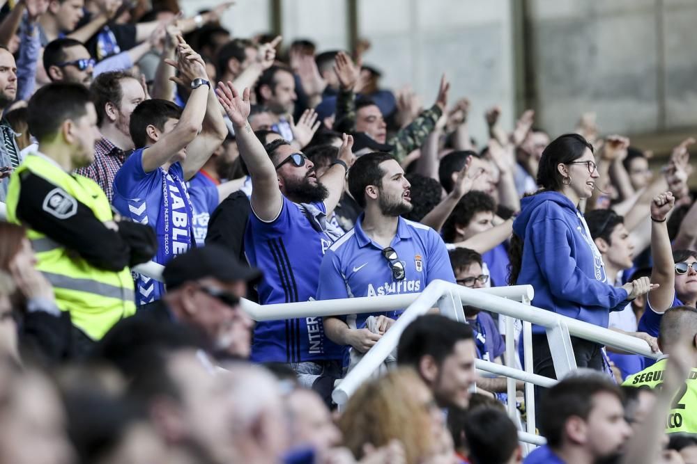 El partido entre el Real Oviedo y el Lorca, en imágenes