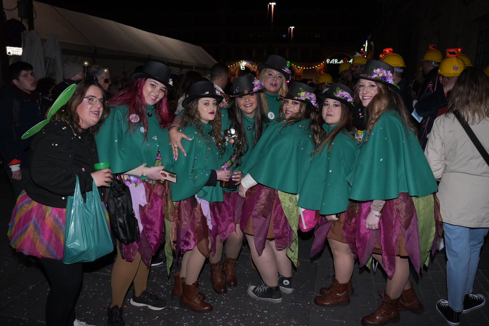 Sábado de Carnaval en la Corredera