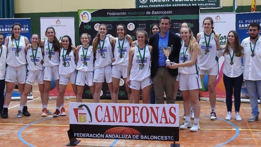 El Unicaja júnior femenino, campeón andaluz.