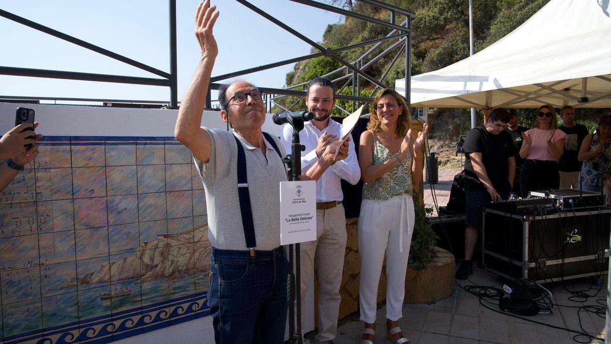 Inauguren a Lloret un mural dedicat a La Bella Dolores.